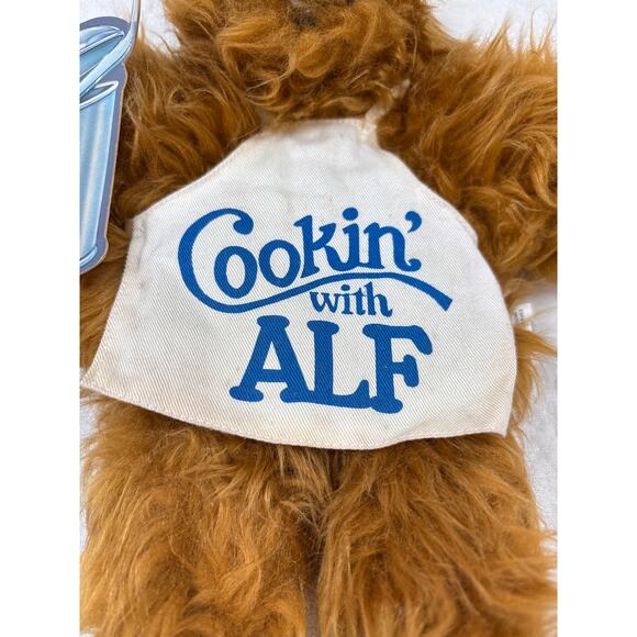 Cookin’ with Alf Chef Plush Hand Puppet 1988 Burger King Promotion 80s TV NOS - Picture 2 of 8